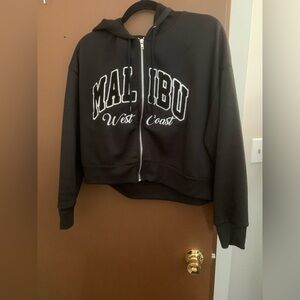 Malibu West Coast Black Hoodie